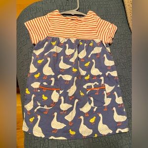 Baby Boden goose dress